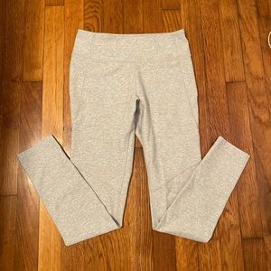 Outdoor Voices Leggings, Dove Grey, size small